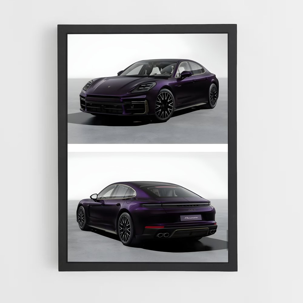 Poster Taycan Legends – affiche Porsche (vue 2)